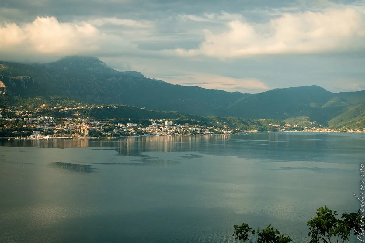 Bay of Kotor at dusk