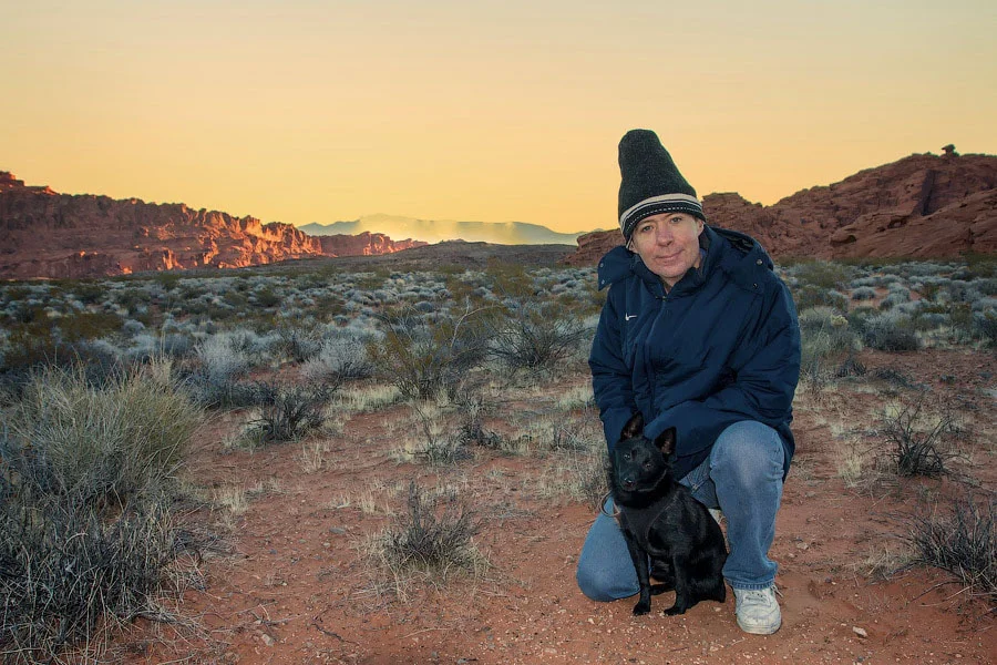 Sunrise in the Valley of Fire, Nevada