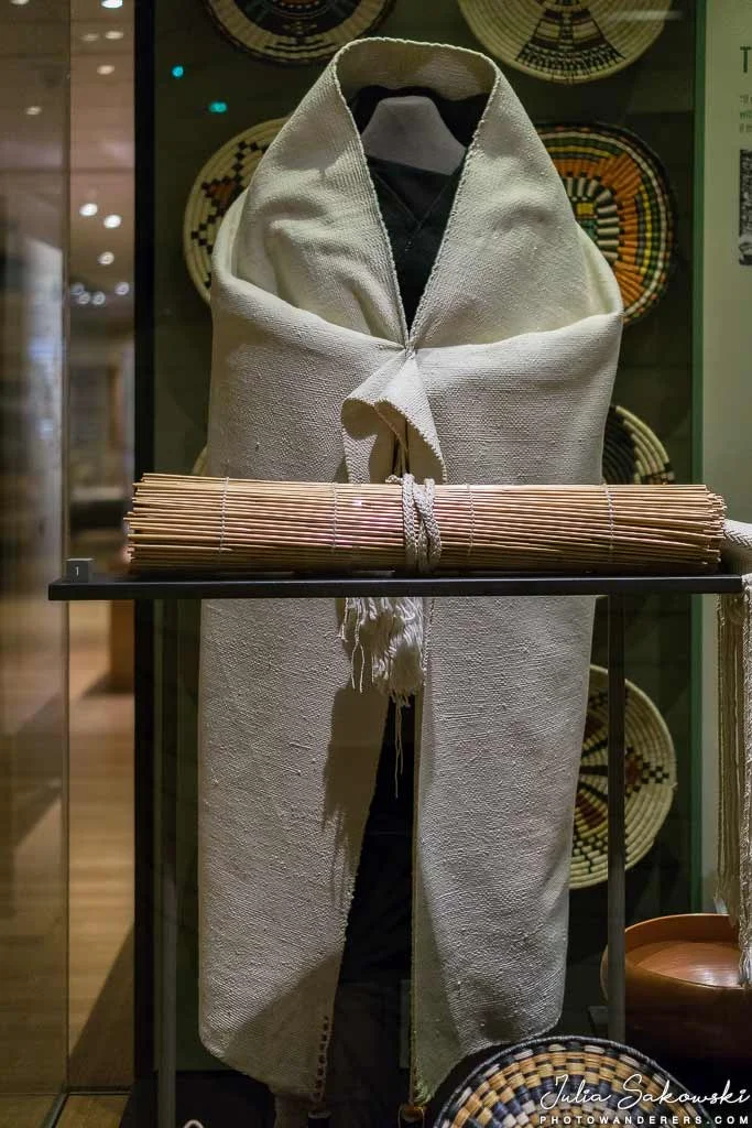 Hopi wedding robes. The bride keeps the second robe her entire life — it becomes her burial shroud.