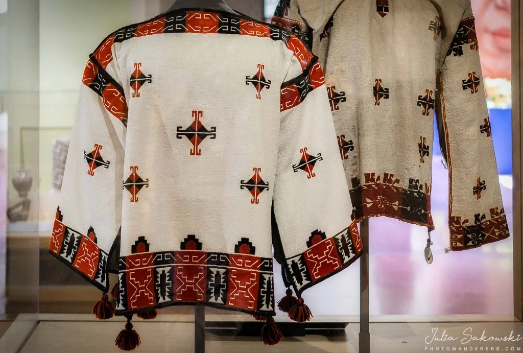 Navajo woven shirts