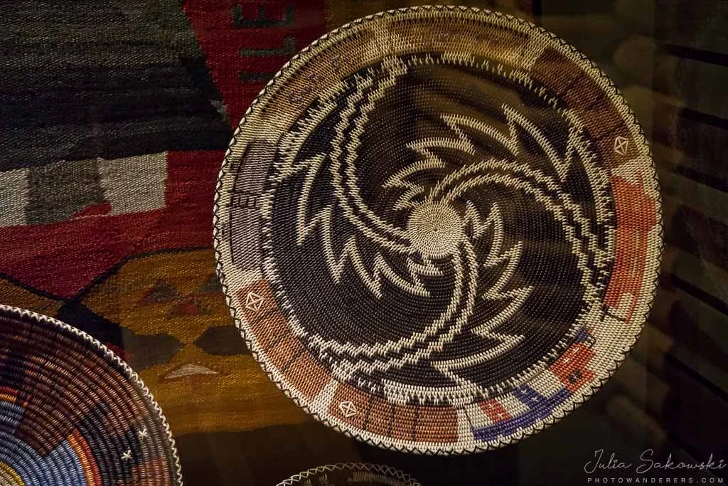 Elsie Holiday, Baskets and Trains. Traditional form, modern world, no contradiction.