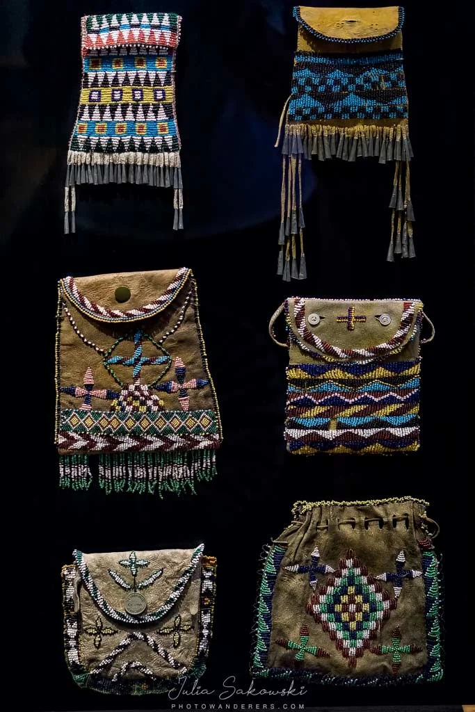 Apache pouches, 1900–1930. Beaded, layered, practical, beautiful.