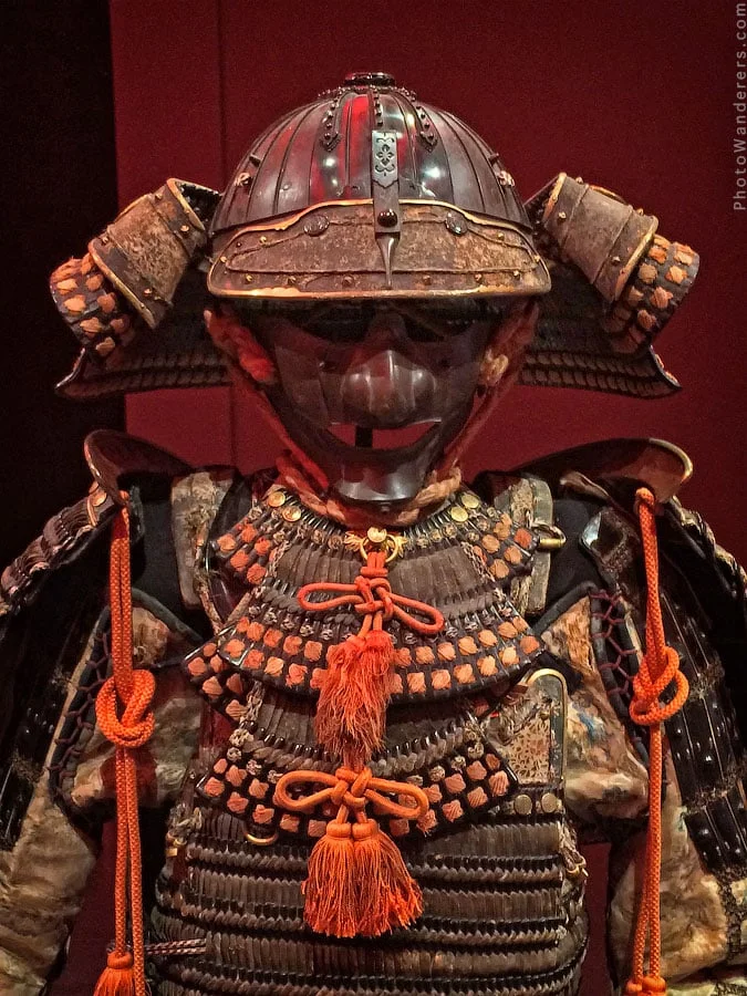 Do-maru armor — cuirass 17th century, helmet 1550. 