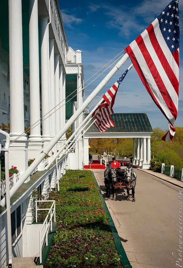 Mackinac island taxi