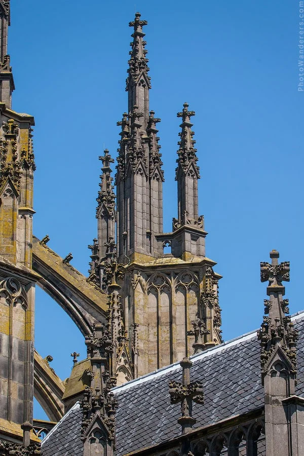 Buttresses of St. Martin's Cathedral, Utrecht