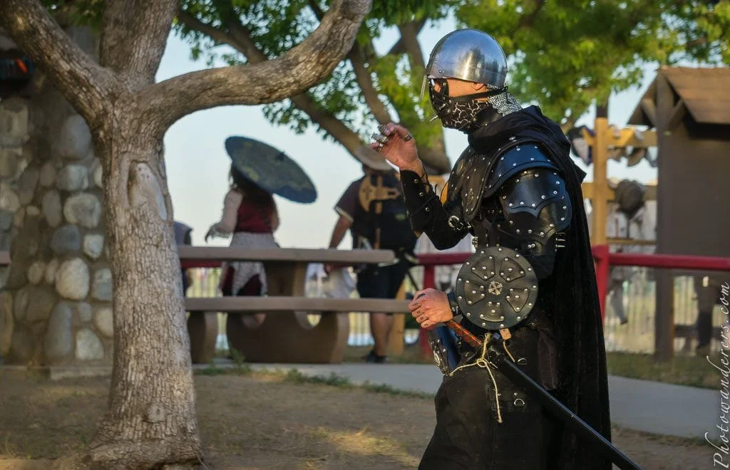 The Black Knight. Alone.