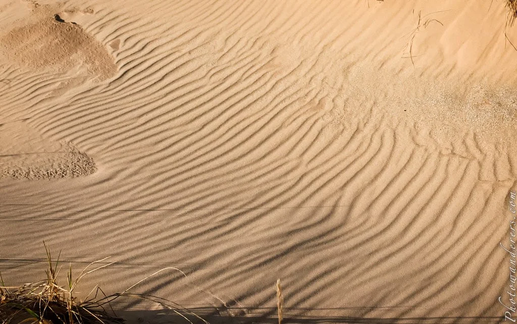 Sand ripples and waves, Sleeping Bear Point Trail