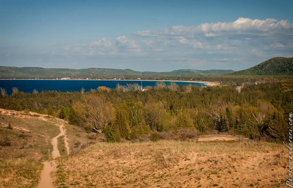 Trail through the dunes, Sleeping Bear Point