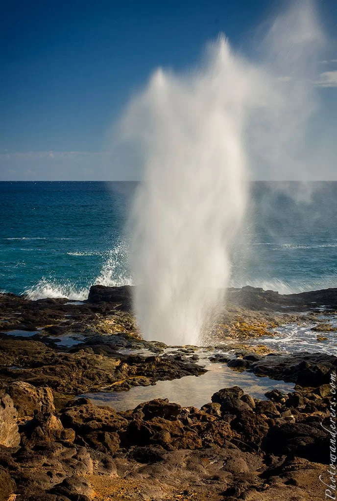 Spouting Horn at full eruption