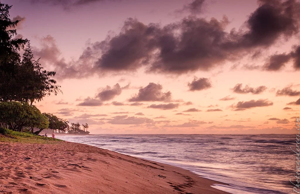 Sunrise in Kapaa, Kauai, Hawaii