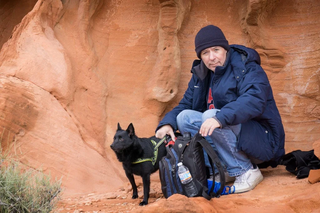 Break in Valley of Fire, Nevada