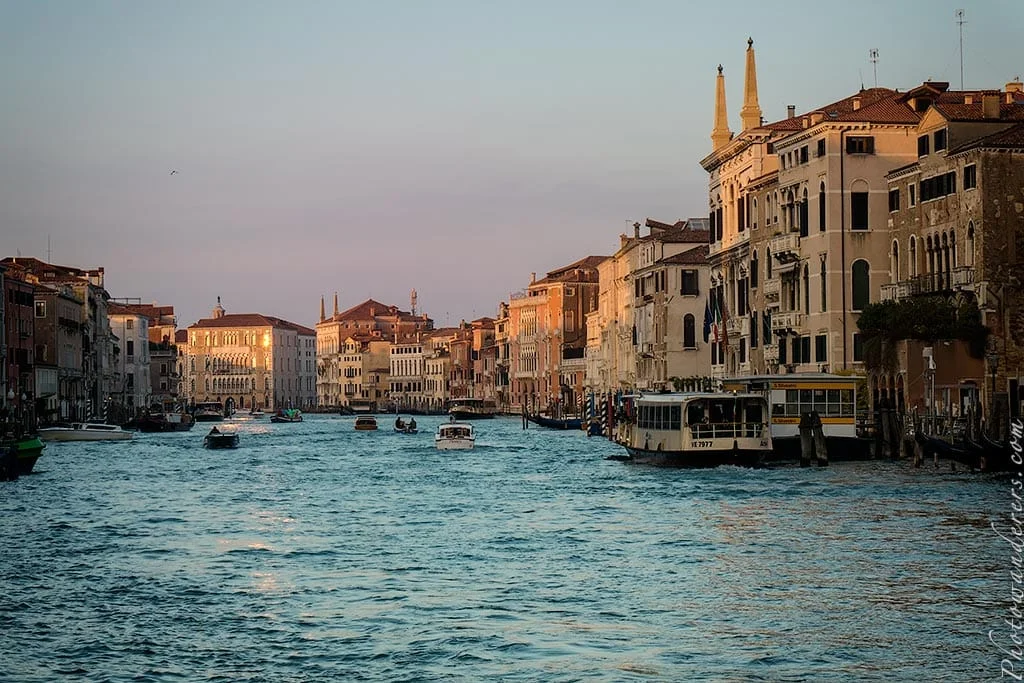 Grand Canal near Rialto Bridge, Venice