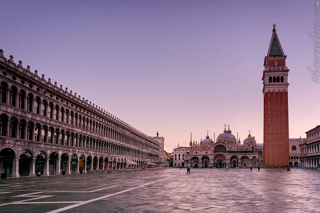 Piazza San Marco at dawn, Venice
