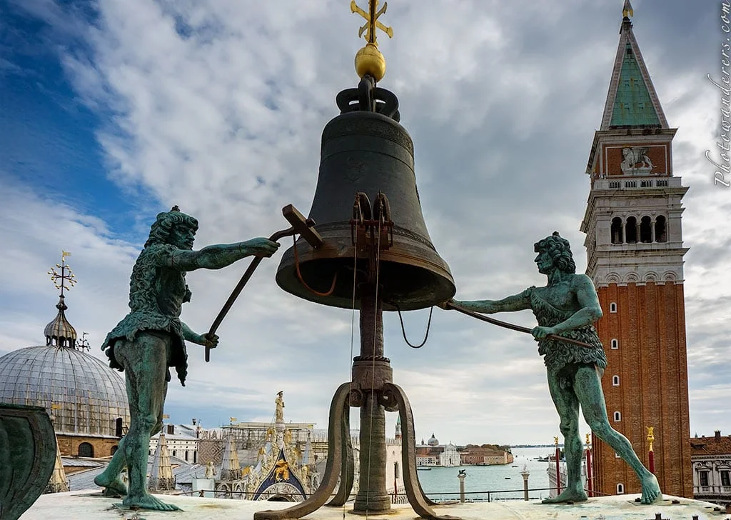 Bronze Moors atop the Clock Tower, Venice