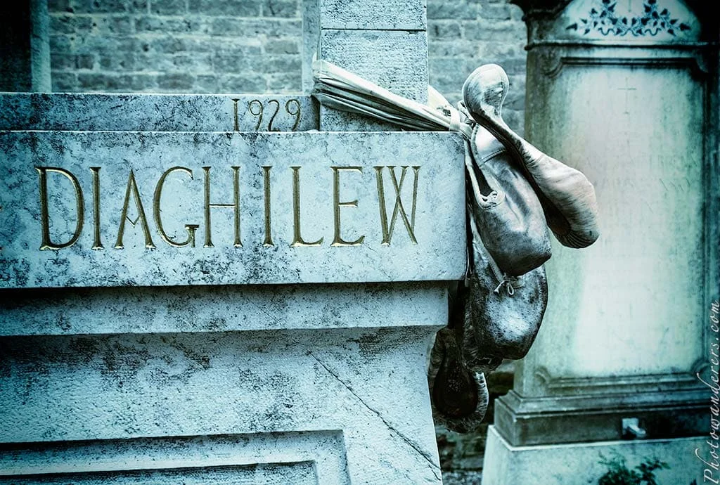 Grave of Sergei Diaghilev, San Michele island, Venice