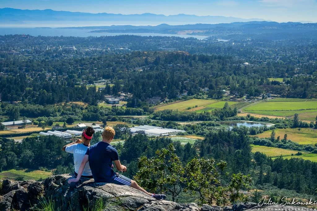 View from Mount Douglas